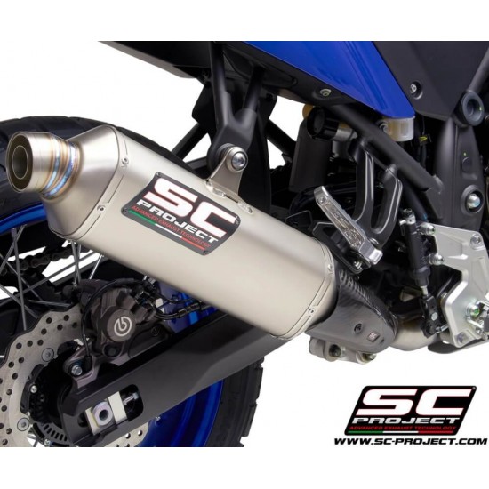 Τελικό εξάτμισης SC-Project Rally Raid Yamaha Tenere 700 21- τιτάνιο Τελικό εξάτμισης SC-Project Rally Raid Yamaha Tenere 700 21- τιτάνιο
