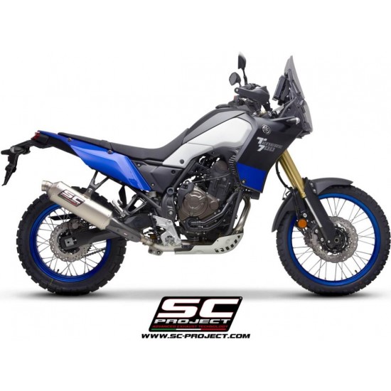 Τελικό εξάτμισης SC-Project Rally Raid Yamaha Tenere 700 21- τιτάνιο Τελικό εξάτμισης SC-Project Rally Raid Yamaha Tenere 700 21- τιτάνιο