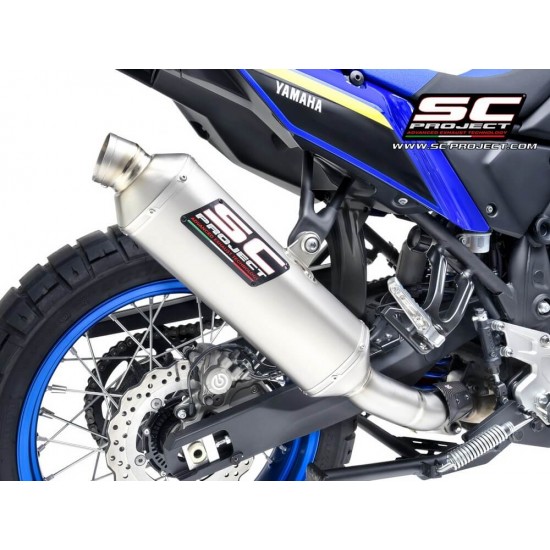Τελικό εξάτμισης SC-Project Rally Raid Yamaha Tenere 700 World Raid τιτάνιο Τελικό εξάτμισης SC-Project Rally Raid Yamaha Tenere 700 World Raid τιτάνιο