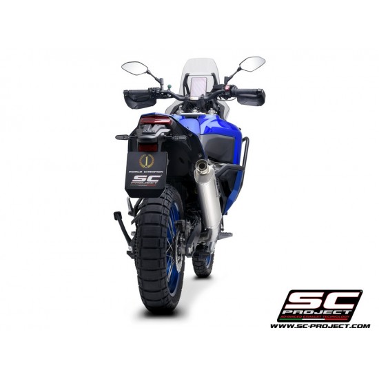 Τελικό εξάτμισης SC-Project Rally Raid Yamaha Tenere 700 World Raid τιτάνιο Τελικό εξάτμισης SC-Project Rally Raid Yamaha Tenere 700 World Raid τιτάνιο