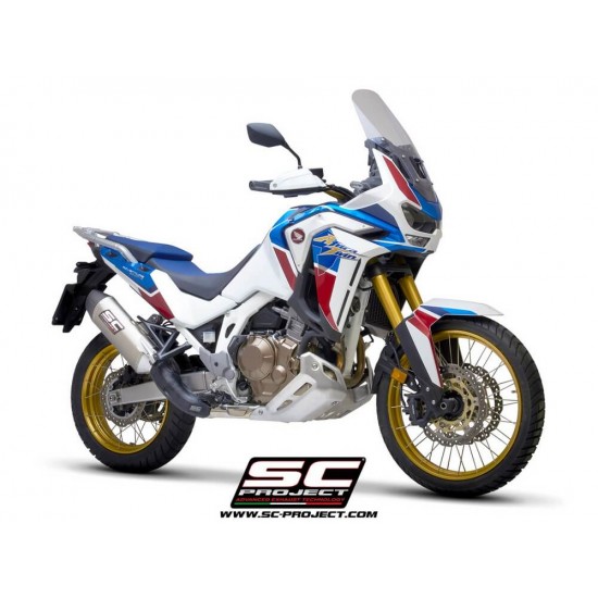 Τελικό εξάτμισης SC-Project X-Plorer II Honda CRF 1100L Africa Twin/Adventure Sports τιτάνιο-carbon Τελικό εξάτμισης SC-Project X-Plorer II Honda CRF 1100L Africa Twin/Adventure Sports τιτάνιο-carbon