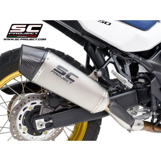 Τελικό εξάτμισης SC-Project X-Plorer II Honda XL 750 Transalp τιτάνιο-carbon Τελικό εξάτμισης SC-Project X-Plorer II Honda XL 750 Transalp τιτάνιο-carbon