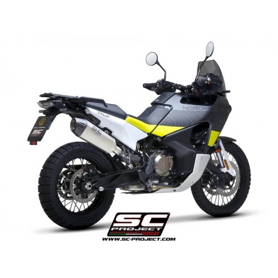 Τελικό εξάτμισης SC-Project X-Plorer II Husqvarna Norden 901 τιτάνιο-carbon Τελικό εξάτμισης SC-Project X-Plorer II Husqvarna Norden 901 τιτάνιο-carbon