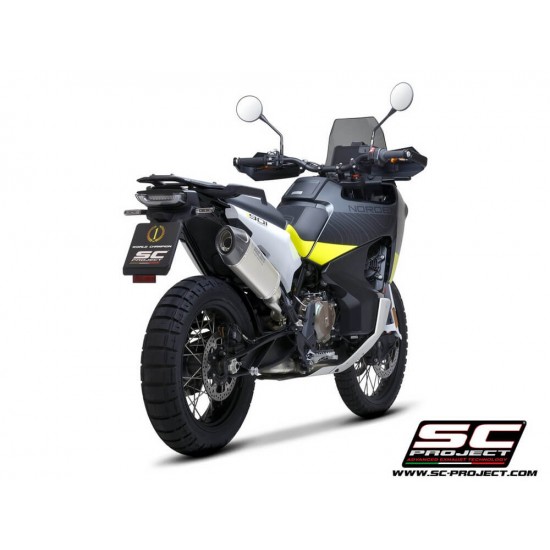 Τελικό εξάτμισης SC-Project X-Plorer II Husqvarna Norden 901 τιτάνιο-carbon Τελικό εξάτμισης SC-Project X-Plorer II Husqvarna Norden 901 τιτάνιο-carbon