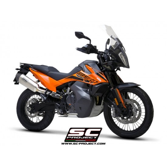 Τελικό εξάτμισης SC-Project X-Plorer II KTM 890 Adventure/R τιτάνιο-carbon Τελικό εξάτμισης SC-Project X-Plorer II KTM 890 Adventure/R τιτάνιο-carbon
