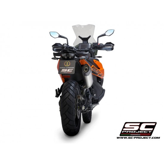 Τελικό εξάτμισης SC-Project X-Plorer II KTM 890 Adventure/R τιτάνιο-carbon Τελικό εξάτμισης SC-Project X-Plorer II KTM 890 Adventure/R τιτάνιο-carbon