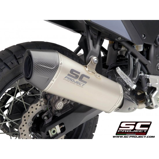 Τελικό εξάτμισης SC-Project X-Plorer II Yamaha Tenere 700 21- τιτάνιο-carbon Τελικό εξάτμισης SC-Project X-Plorer II Yamaha Tenere 700 21- τιτάνιο-carbon