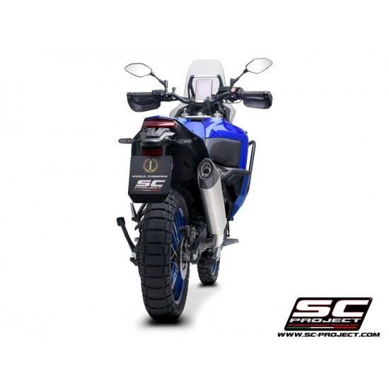 Τελικό εξάτμισης SC-Project X-Plorer II Yamaha Tenere 700 World Raid τιτάνιο-carbon Τελικό εξάτμισης SC-Project X-Plorer II Yamaha Tenere 700 World Raid τιτάνιο-carbon