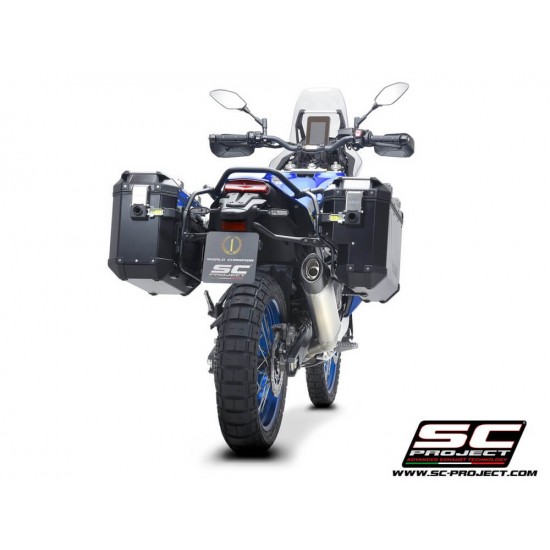 Τελικό εξάτμισης SC-Project X-Plorer II Yamaha Tenere 700 World Raid τιτάνιο-carbon Τελικό εξάτμισης SC-Project X-Plorer II Yamaha Tenere 700 World Raid τιτάνιο-carbon