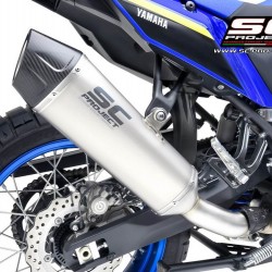 Τελικό εξάτμισης SC-Project X-Plorer II Yamaha Tenere 700 World Raid τιτάνιο-carbon