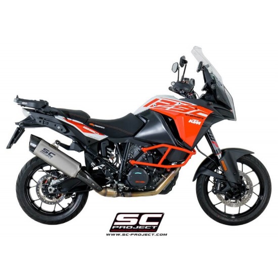 Τελικό εξάτμισης SC-Project Adventure KTM 1090 Adventure/R τιτάνιο-carbon Τελικό εξάτμισης SC-Project Adventure KTM 1090 Adventure/R τιτάνιο-carbon
