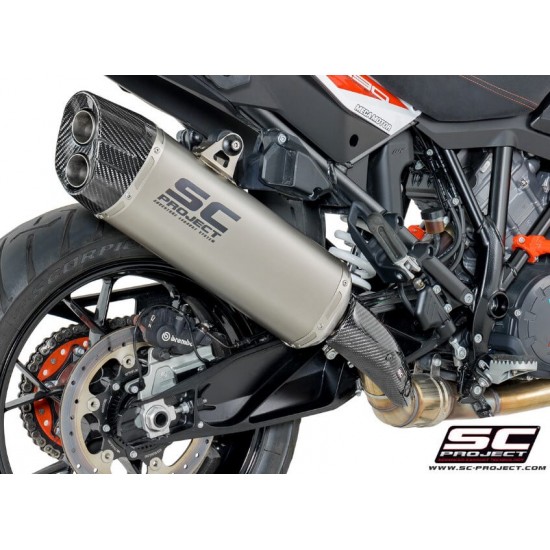 Τελικό εξάτμισης SC-Project Adventure KTM 1090 Adventure/R τιτάνιο-carbon Τελικό εξάτμισης SC-Project Adventure KTM 1090 Adventure/R τιτάνιο-carbon