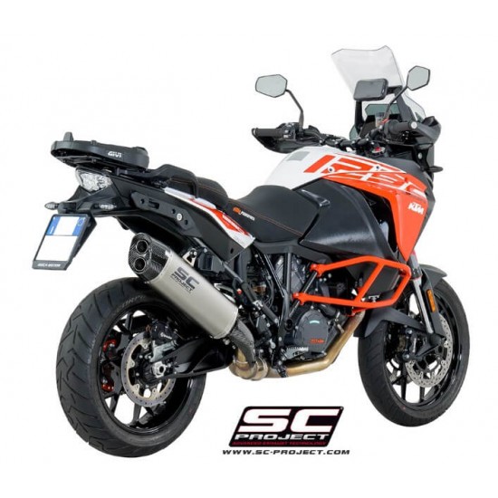 Τελικό εξάτμισης SC-Project Adventure KTM 1090 Adventure/R τιτάνιο-carbon Τελικό εξάτμισης SC-Project Adventure KTM 1090 Adventure/R τιτάνιο-carbon