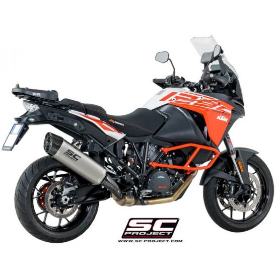 Τελικό εξάτμισης SC-Project Adventure KTM 1090 Adventure/R τιτάνιο-carbon Τελικό εξάτμισης SC-Project Adventure KTM 1090 Adventure/R τιτάνιο-carbon