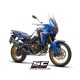 Τελικό εξάτμισης SC-Project Adventure Honda CRF 1000L Africa Twin μαύρο ματ-carbon