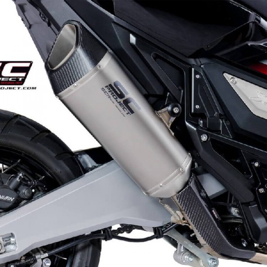 Τελικό εξάτμισης SC-Project Honda X-ADV -20 τιτάνιο-carbon Τελικό εξάτμισης SC-Project Honda X-ADV -20 τιτάνιο-carbon