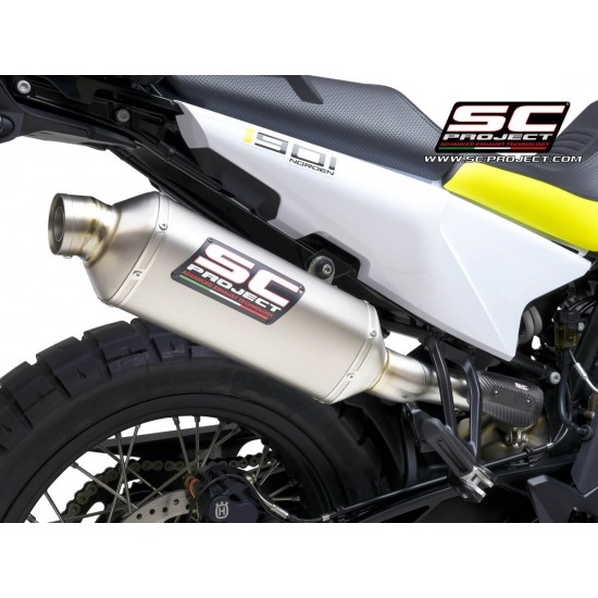 Τελικό εξάτμισης SC-Project Rally Raid Husqvarna Norden 901 τιτάνιο Τελικό εξάτμισης SC-Project Rally Raid Husqvarna Norden 901 τιτάνιο