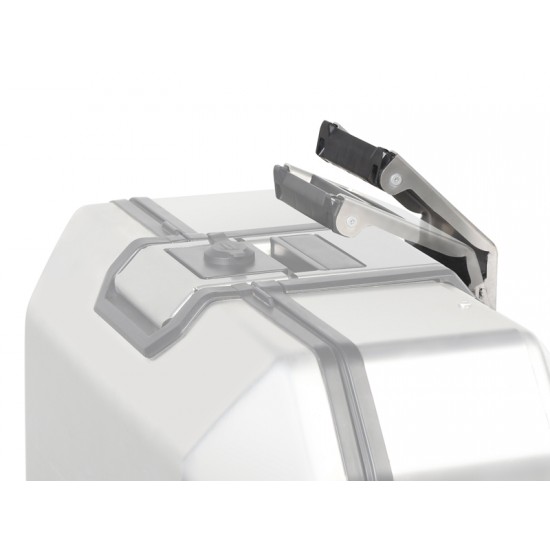 Πλαϊνή βαλίτσα αλουμινίου SHAD TERRA TR47 47 lt. (αριστερή) ασημί