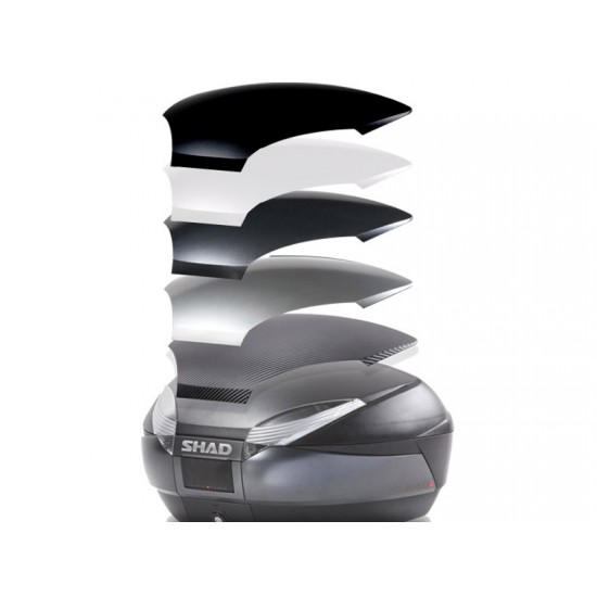 Topcase SHAD SH48 48 lt. μαύρη - γκρι Topcase SHAD SH48 48 lt. μαύρη - γκρι