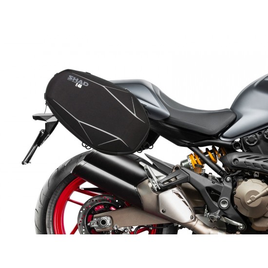 Βάσεις πλαϊνών σαμαριών SHAD Ducati Monster 821 Βάσεις πλαϊνών σαμαριών SHAD Ducati Monster 821