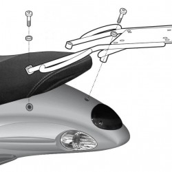 Βάση topcase SHAD Piaggio Liberty 50-125-200 S 07-09