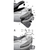 Βάση topcase SHAD Suzuki Burgman 650 Executive 04-