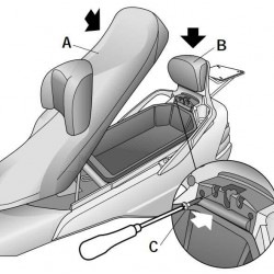 Βάση topcase SHAD Suzuki Burgman 400 01-06