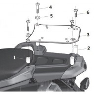 Βάση topcase SHAD Yamaha XT 660 Z Tenere