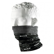 Neckwarmer SIX2 carbon μαύρο