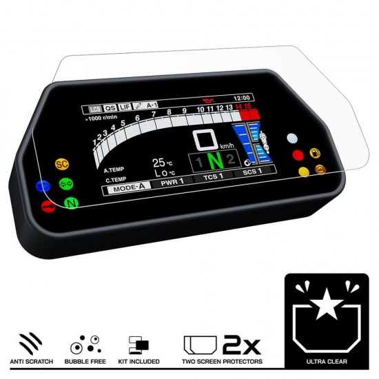Φιλμ προστασίας TFT οθόνης Yamaha MT-10 22- (σετ 2 Ultra Clear) Φιλμ προστασίας TFT οθόνης Yamaha MT-10 22- (σετ 2 Ultra Clear)