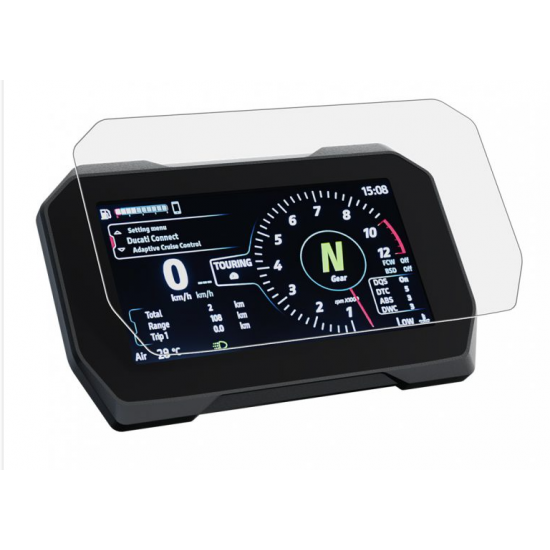 Nano glass για προστασία TFT οθόνης Ducati Multistrada V4 S/Pikes Peak/Rally (σετ 2 ultra clear) Nano glass για προστασία TFT οθόνης Ducati Multistrada V4 S/Pikes Peak/Rally (σετ 2 ultra clear)