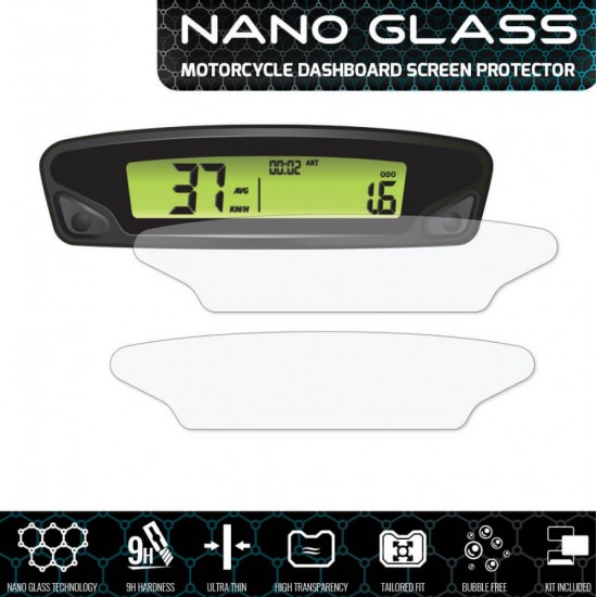 Nano glass για προστασία TFT οθόνης KTM 690 Enduro/R 19-20 (σετ 2 ultra clear) Nano glass για προστασία TFT οθόνης KTM 690 Enduro/R 19-20 (σετ 2 ultra clear)