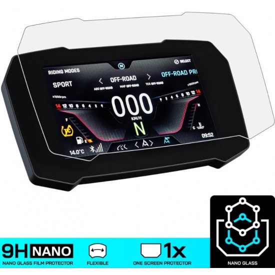 Nano glass για προστασία TFT οθόνης Triumph Tiger 900 GT/Rally/Pro (σετ 2 ultra clear) Nano glass για προστασία TFT οθόνης Triumph Tiger 900 GT/Rally/Pro (σετ 2 ultra clear)