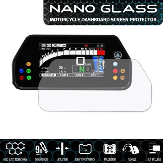 Nano glass για προστασία TFT οθόνης Yamaha MT-10 SP (σετ 2 ultra clear) Nano glass για προστασία TFT οθόνης Yamaha MT-10 SP (σετ 2 ultra clear)