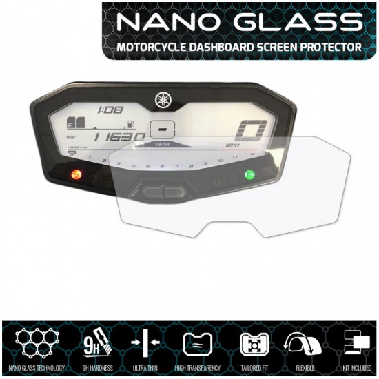 Nano glass για προστασία οργάνων Yamaha MT-07 Tracer -19 (σετ 2 ultra clear) Nano glass για προστασία οργάνων Yamaha MT-07 Tracer -19 (σετ 2 ultra clear)