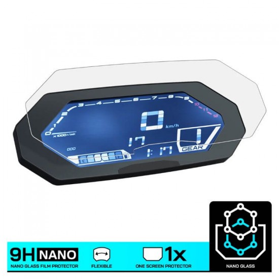 Nano glass για προστασία οργάνων Yamaha MT-07 21-22 (σετ 2 ultra clear) Nano glass για προστασία οργάνων Yamaha MT-07 21-22 (σετ 2 ultra clear)