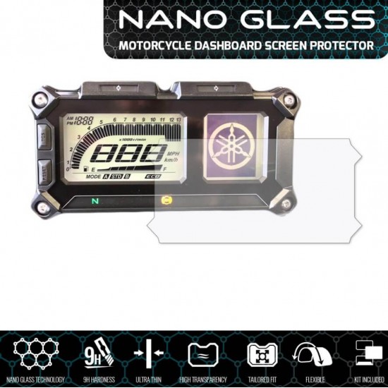 Nano glass για προστασία οργάνων Yamaha MT-09 Tracer (σετ 2 ultra clear) Nano glass για προστασία οργάνων Yamaha MT-09 Tracer (σετ 2 ultra clear)