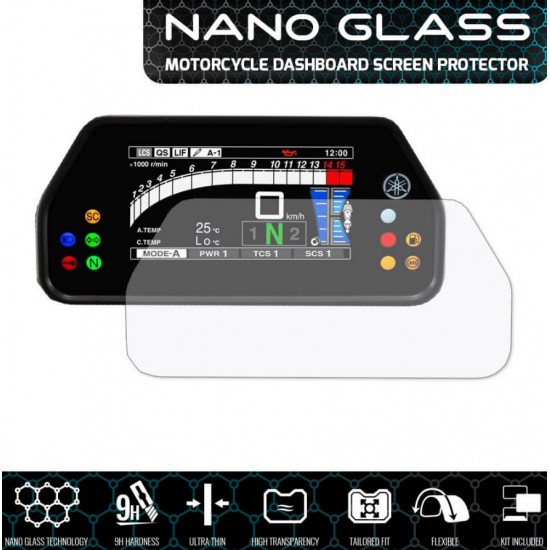 Nano glass για προστασία οργάνων Yamaha YZF R1/R1M 15- (σετ 2 ultra clear) Nano glass για προστασία οργάνων Yamaha YZF R1/R1M 15- (σετ 2 ultra clear)