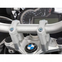 Αποστάτες τιμονιού 40 χιλ. SW-Motech BMW R 1250 GS/Adv. ασημί 