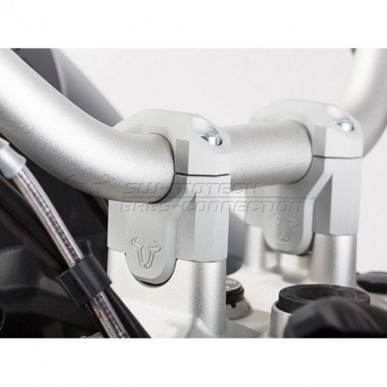 Αποστάτες τιμονιού 40 χιλ. SW-Motech BMW R 1250 GS/Adv. ασημί Αποστάτες τιμονιού 40 χιλ. SW-Motech BMW R 1250 GS/Adv. ασημί