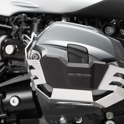 Προστατευτικά κυλίνδρων SW-Motech BMW R 1200 GS/Adv. 10-12 ασημί-μάυρα