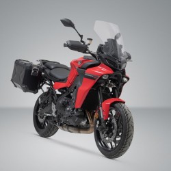 Σετ βάσεων και βαλιτσών SW-Motech TRAX ADV 37/37 lt. Yamaha Tracer 9 μαύρο