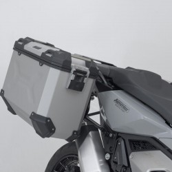 Σετ βάσεων και βαλιτσών SW-Motech TRAX ADV Honda X-ADV 21- ασημί