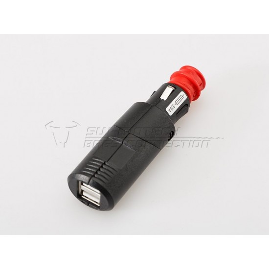 Σπαστός αντάπτορας SW-Motech 12V τύπου BMW / Triumph / KTM σε διπλό USB