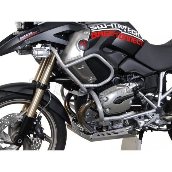 Άνω προστατευτικά κάγκελα SW-Motech BMW R 1200 GS 08-12 ασημί Άνω προστατευτικά κάγκελα SW-Motech BMW R 1200 GS 08-12 ασημί