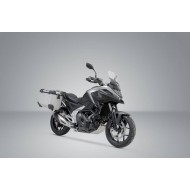Σετ βάσεων και βαλιτσών SW-Motech TRAX ADV 45 lt. Honda NC 750 X 21- ασημί