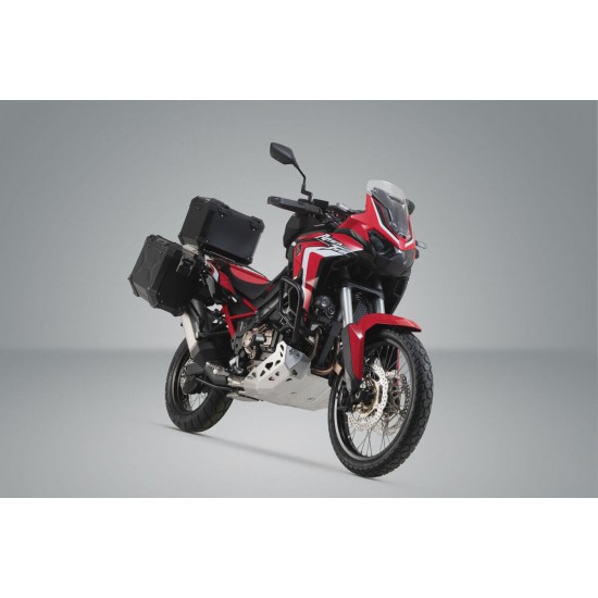 Ολοκληρωμένο σετ βάσεων και βαλιτσών SW-Motech TRAX ADV Honda CRF 1100L Africa Twin -21 μαυρο Ολοκληρωμένο σετ βάσεων και βαλιτσών SW-Motech TRAX ADV Honda CRF 1100L Africa Twin -21 μαυρο