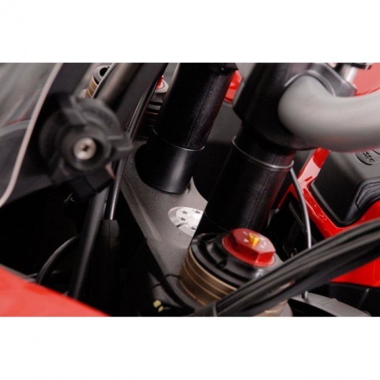 Αποστάτες τιμονιού 30 χιλ. Ducati Multistrada 1200/S -14 μαύροι Αποστάτες τιμονιού 30 χιλ. Ducati Multistrada 1200/S -14 μαύροι