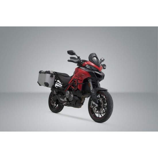 Σετ βάσεων και βαλιτσών SW-Motech TRAX ADV 45 lt. Ducati Multistrada V2/S ασημί Σετ βάσεων και βαλιτσών SW-Motech TRAX ADV 45 lt. Ducati Multistrada V2/S ασημί