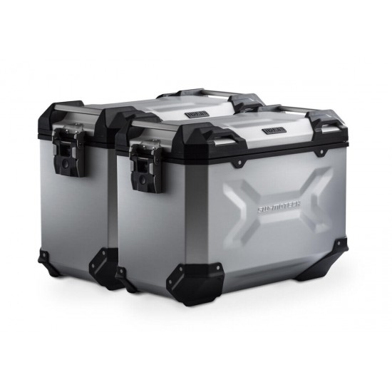 Σετ βάσεων και βαλιτσών SW-Motech TRAX ADV 45 lt. Ducati Multistrada V2/S ασημί Σετ βάσεων και βαλιτσών SW-Motech TRAX ADV 45 lt. Ducati Multistrada V2/S ασημί